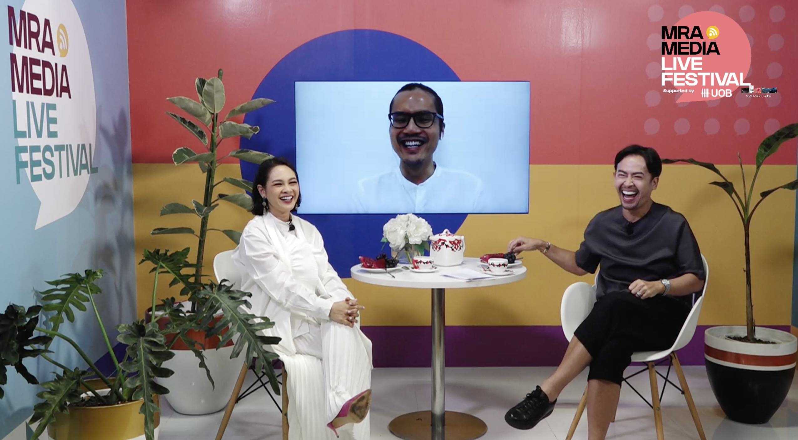 Andien Bagikan Siasat Berkawan Dengan Cemas Dalam Acara Mra Media Live Festival