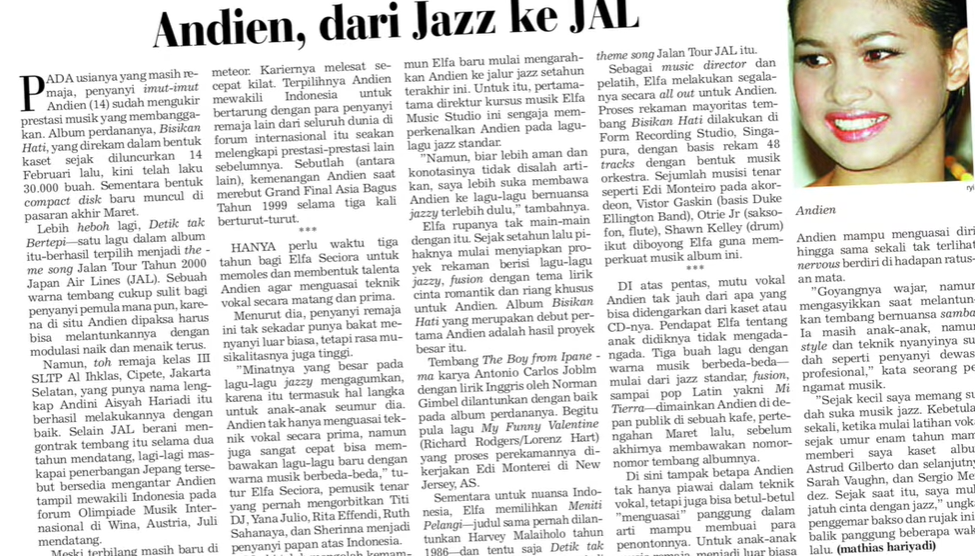 Andien, Dari Jazz Ke Jal