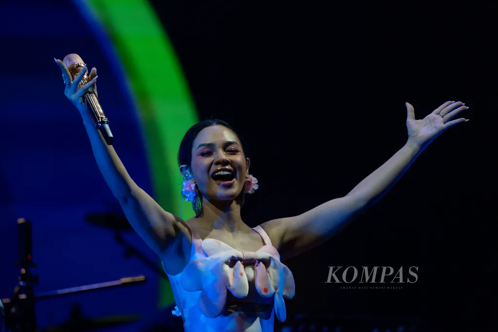 Penampilan Andien Dalam 20 Years Of Java Jazz Festival