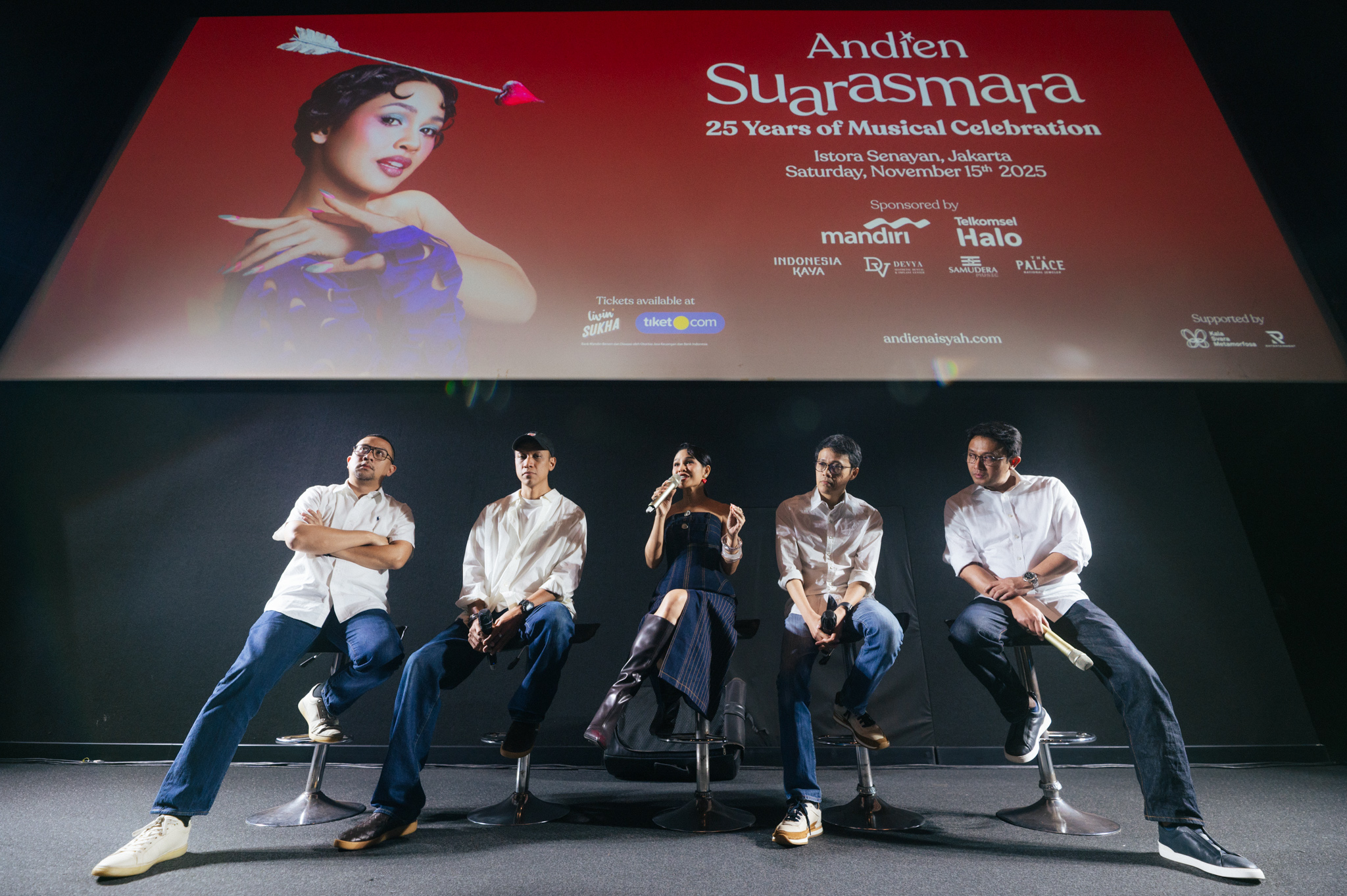 Press Conference Andien Rayakan 25 Tahun Perjalanan Musik Lewat Konser Suarasmara