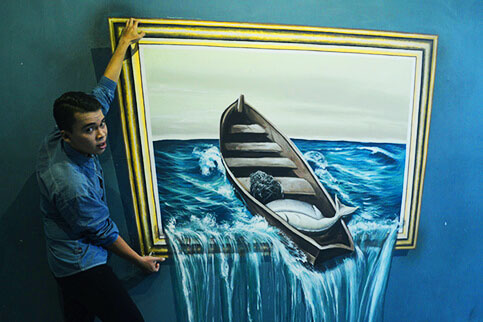 Trick Art BNS Jawa Timur Park