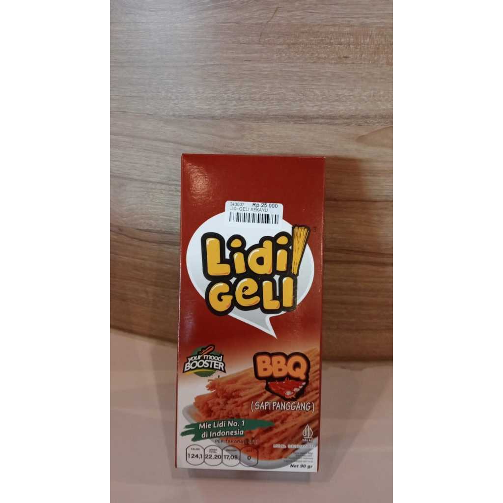 Mie Lidi Geli Rasa Sapi Panggang