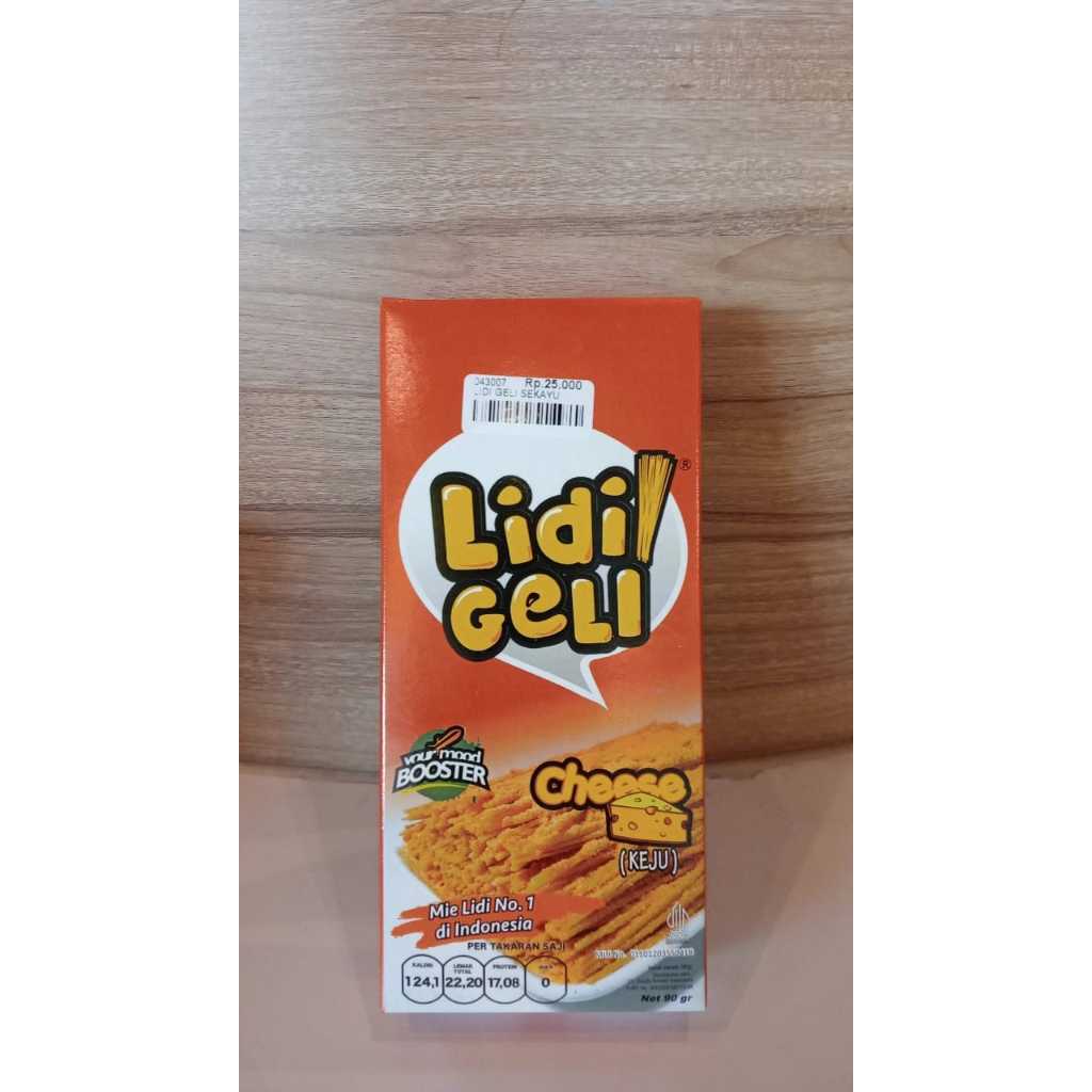 Mie Lidi Rasa Keju Sekayu