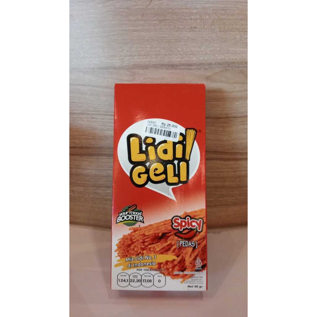 Mie Lidi Rasa Pedas (spicy) Sekayu