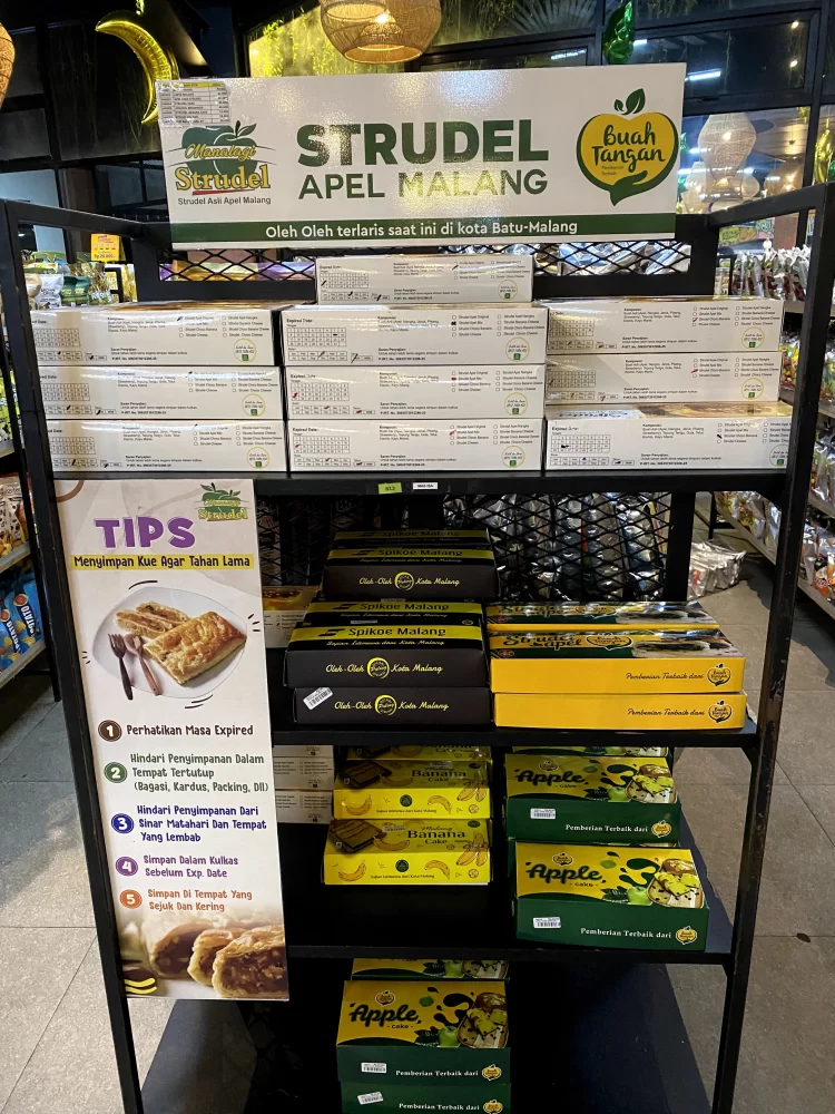 Apel Strudel | Oleh Oleh Batu Apel Strudel Malang