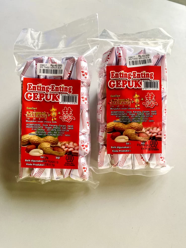 Enting Enting Gepuk Oleh Oleh Batu Buahtangan