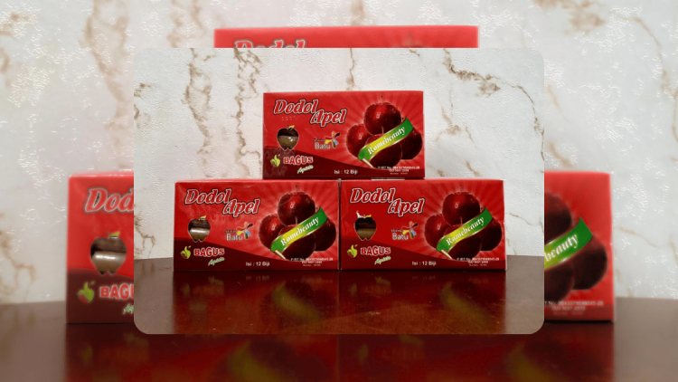 Dodol Apel - Buah Tangan Oleh-oleh Batu