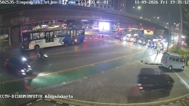 Simpang Jl. S. Parman C07 (CCTV-01)