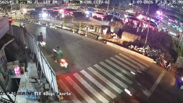Simpang Jl. S. Parman C08 (CCTV-02)