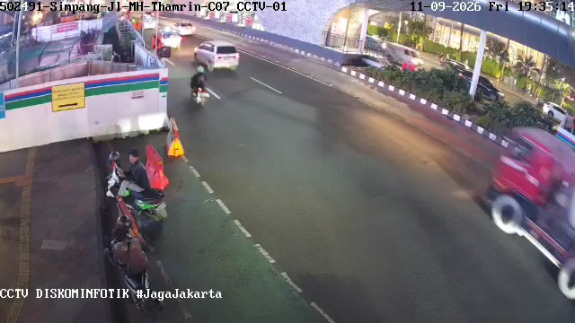 Simpang Jl. MH. Thamrin C07 (CCTV-01)