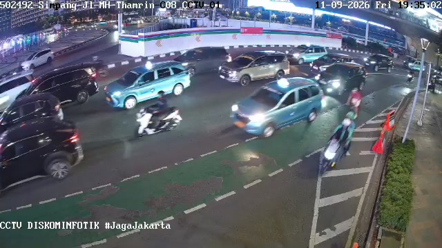 Simpang Jl. MH. Thamrin C08 (CCTV-01)