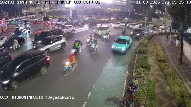 Simpang Jl. MH. Thamrin C09 (CCTV-01)