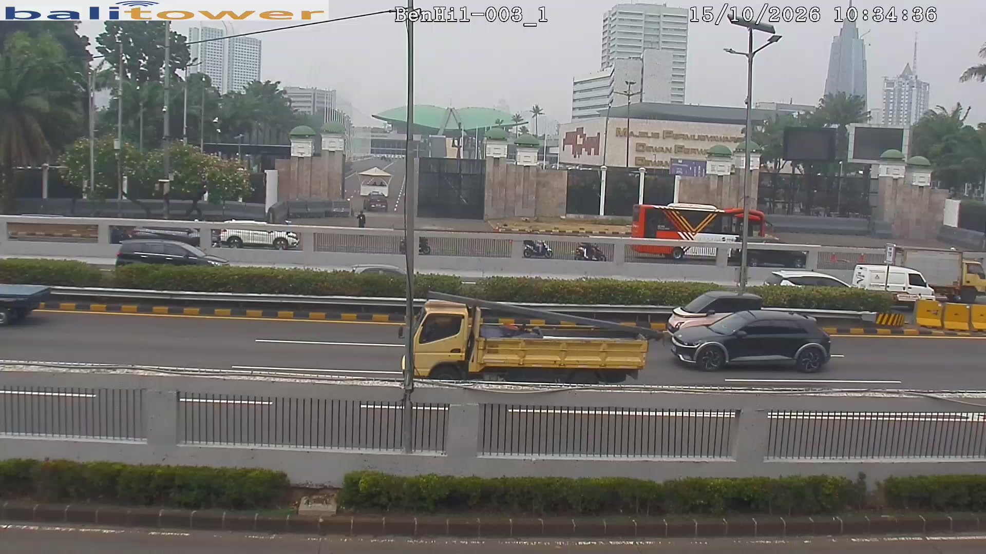 Tol Dalam Kota (Depan Mpr/Dpr) - Jl. Gatot Subroto (Sebrang Dpr).