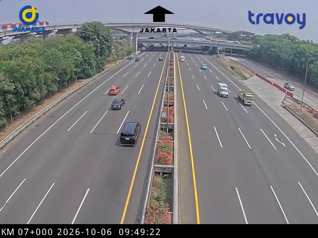 Tol Jagorawi KM 07+000 (Jalur B)