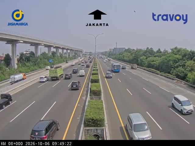 Tol Jagorawi KM 08+000 (Jalur B)