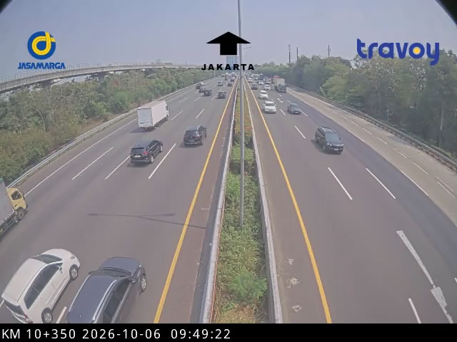Tol Jagorawi KM 10+350 (Jalur B)
