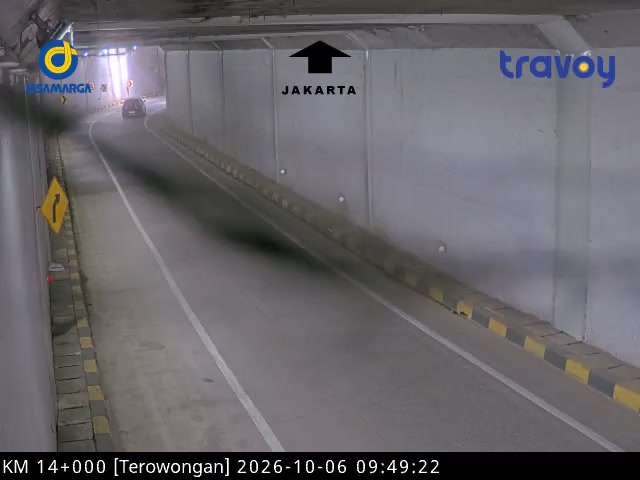 Tol Jagorawi KM 14+000 (Tunnel Cbbr Exit)