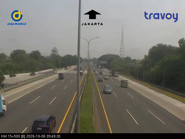 Tol Jagorawi KM 15+500 (Jalur B)