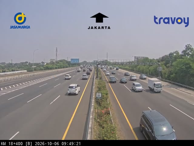 Tol Jagorawi KM 18+400