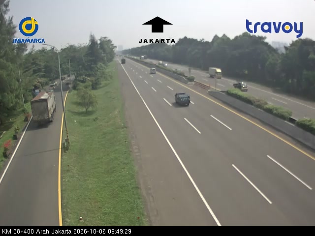 Tol Jagorawi KM 38+400 (Jalur B)
