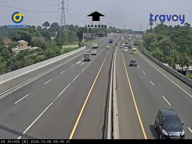 Tol Jagorawi KM 45+000B