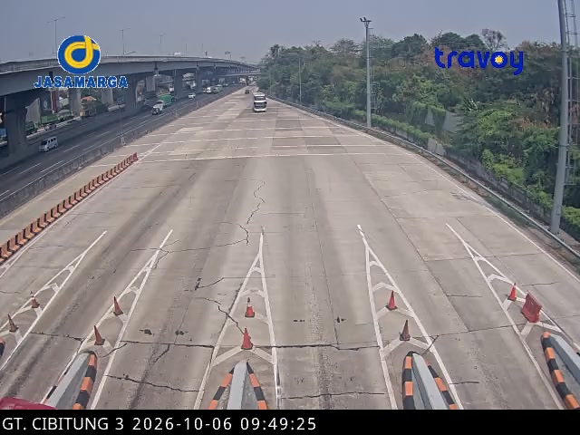 Tol Jakarta-cikampek GT Cibitung 3