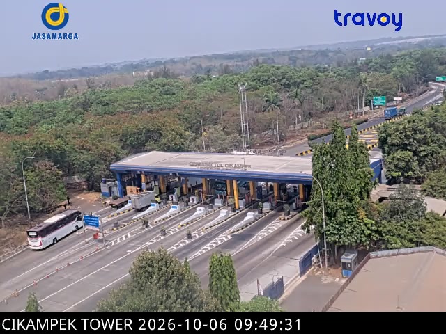 Tol Jakarta-cikampek GT Cikampek Tower