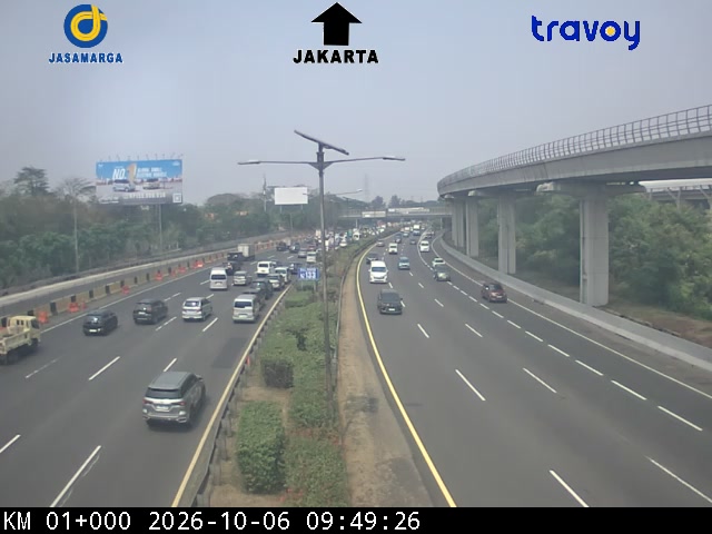 Tol Jakarta-cikampek KM 01+000