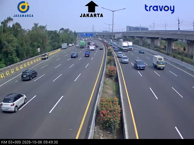 Tol Jakarta-cikampek KM 03+000