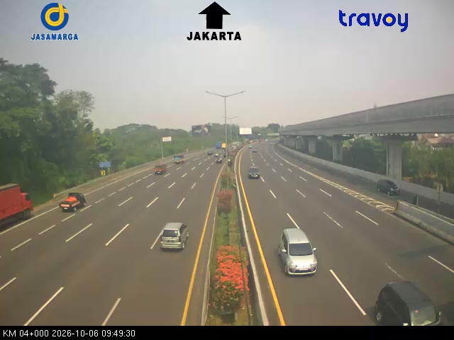Tol Jakarta-cikampek KM 04+000