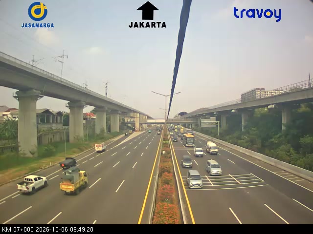 Tol Jakarta-cikampek KM 07+000