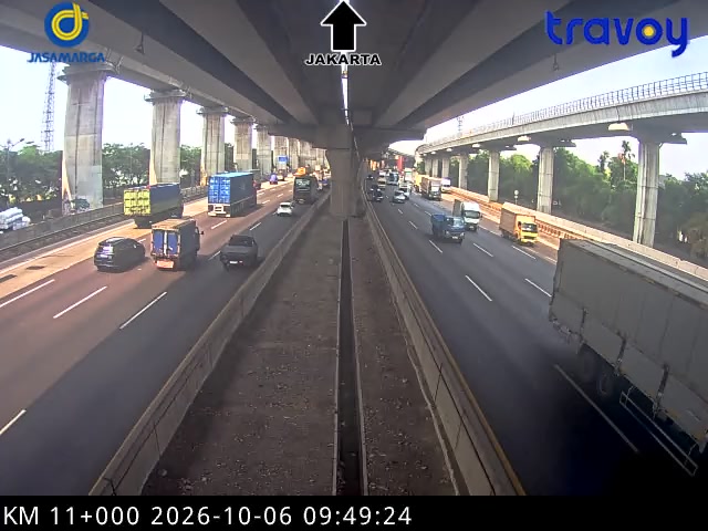 Tol Jakarta-cikampek KM 11+000