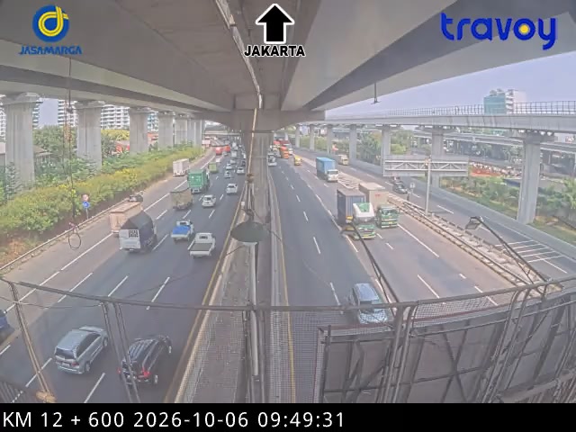Tol Jakarta-cikampek KM 12+600