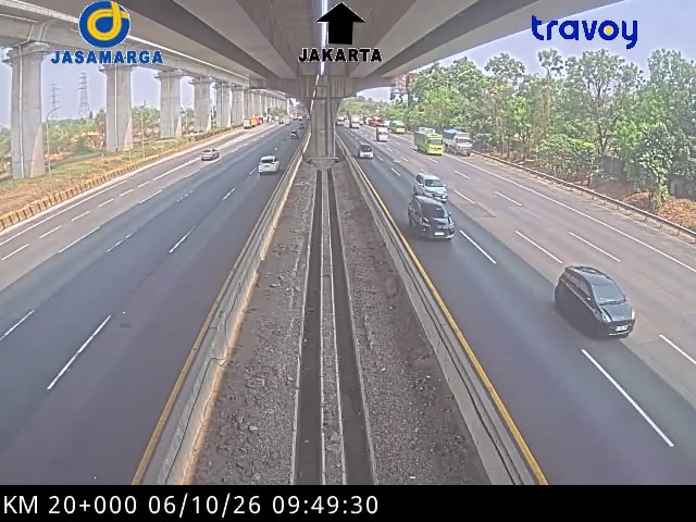 Tol Jakarta-cikampek KM 20+000