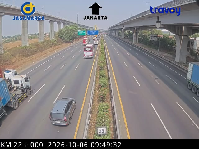 Tol Jakarta-cikampek KM 22+000