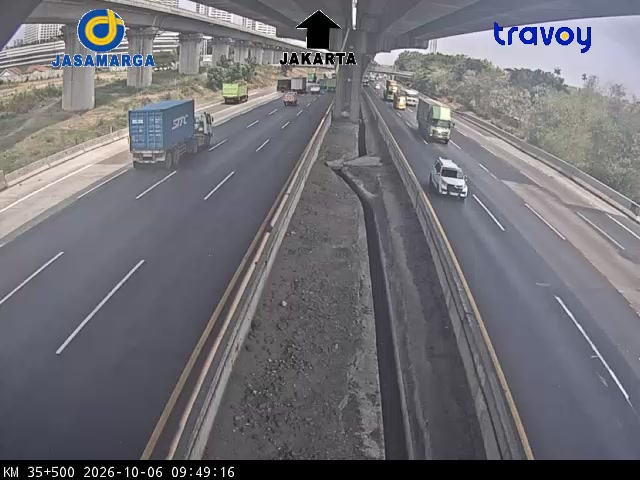 Tol Jakarta-cikampek KM 37+000