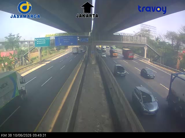 Tol Jakarta-cikampek KM 38+000