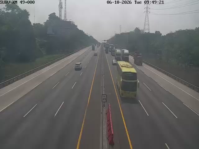 Tol Jakarta-cikampek KM 49+000 Median (Surv)