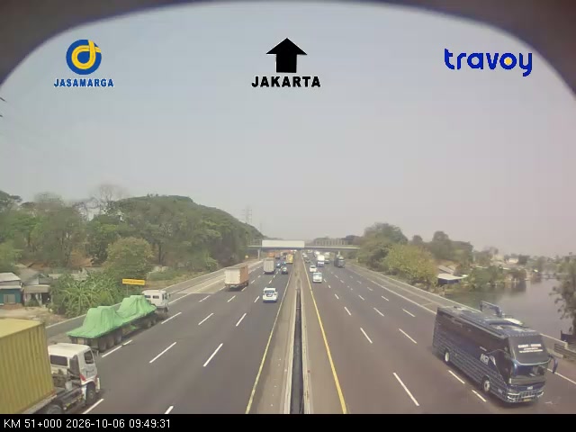 Tol Jakarta-cikampek KM 51+000