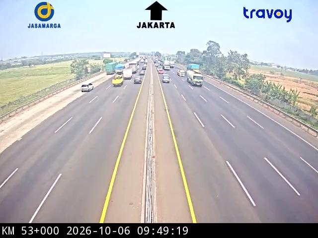 Tol Jakarta-cikampek KM 53+000