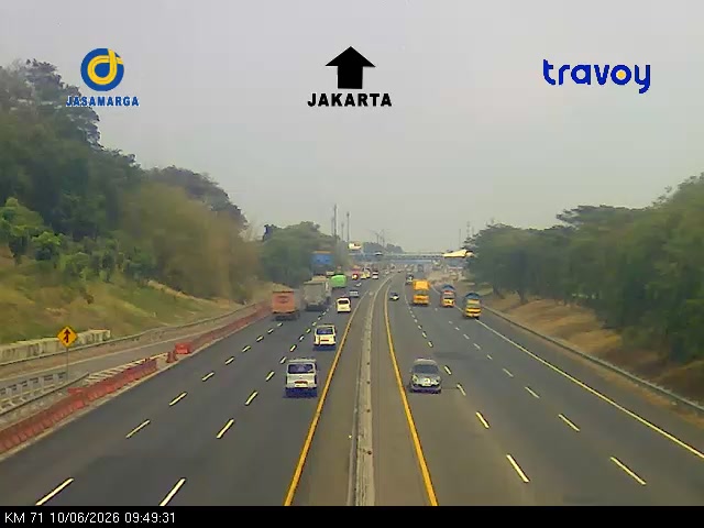 Tol Jakarta-cikampek KM 71+000