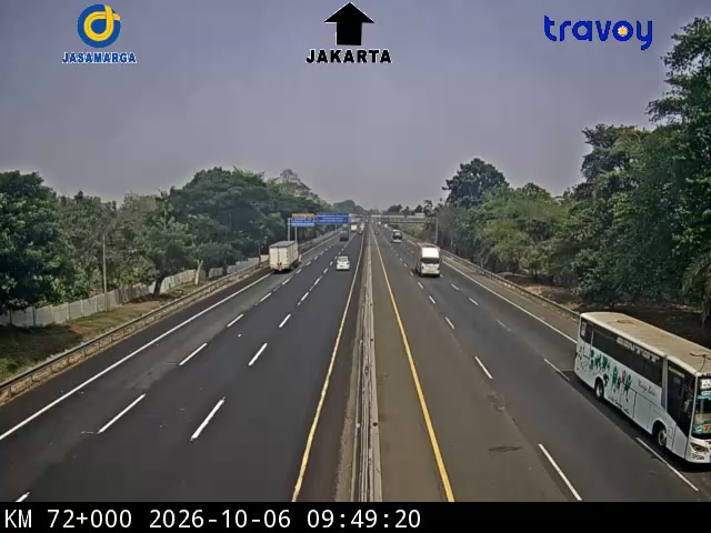 Tol Jakarta-cikampek KM 72+000