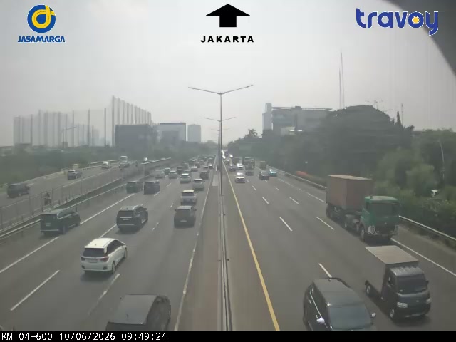 Tol Jakarta-tangerang KM 04+600