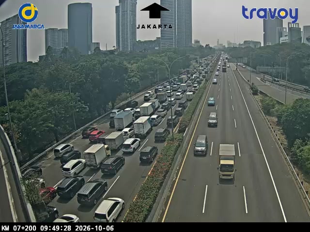 Tol Jakarta-tangerang KM 07+200