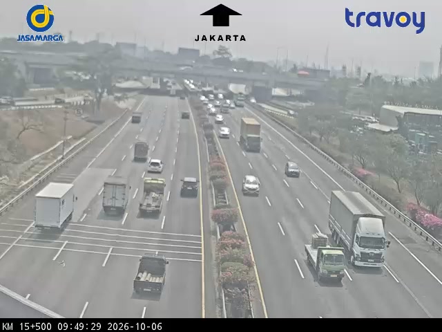 Tol Jakarta-tangerang KM 15+500