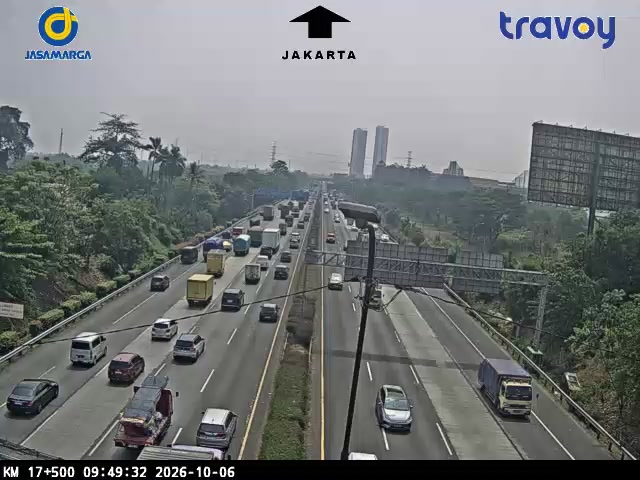 Tol Jakarta-tangerang KM 17+600
