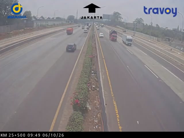 Tol Jakarta-tangerang KM 25+500