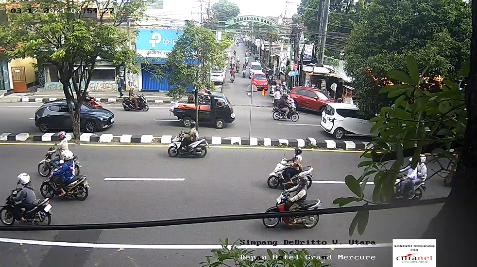 Cctv Jogja Simpang Debritto View Utara