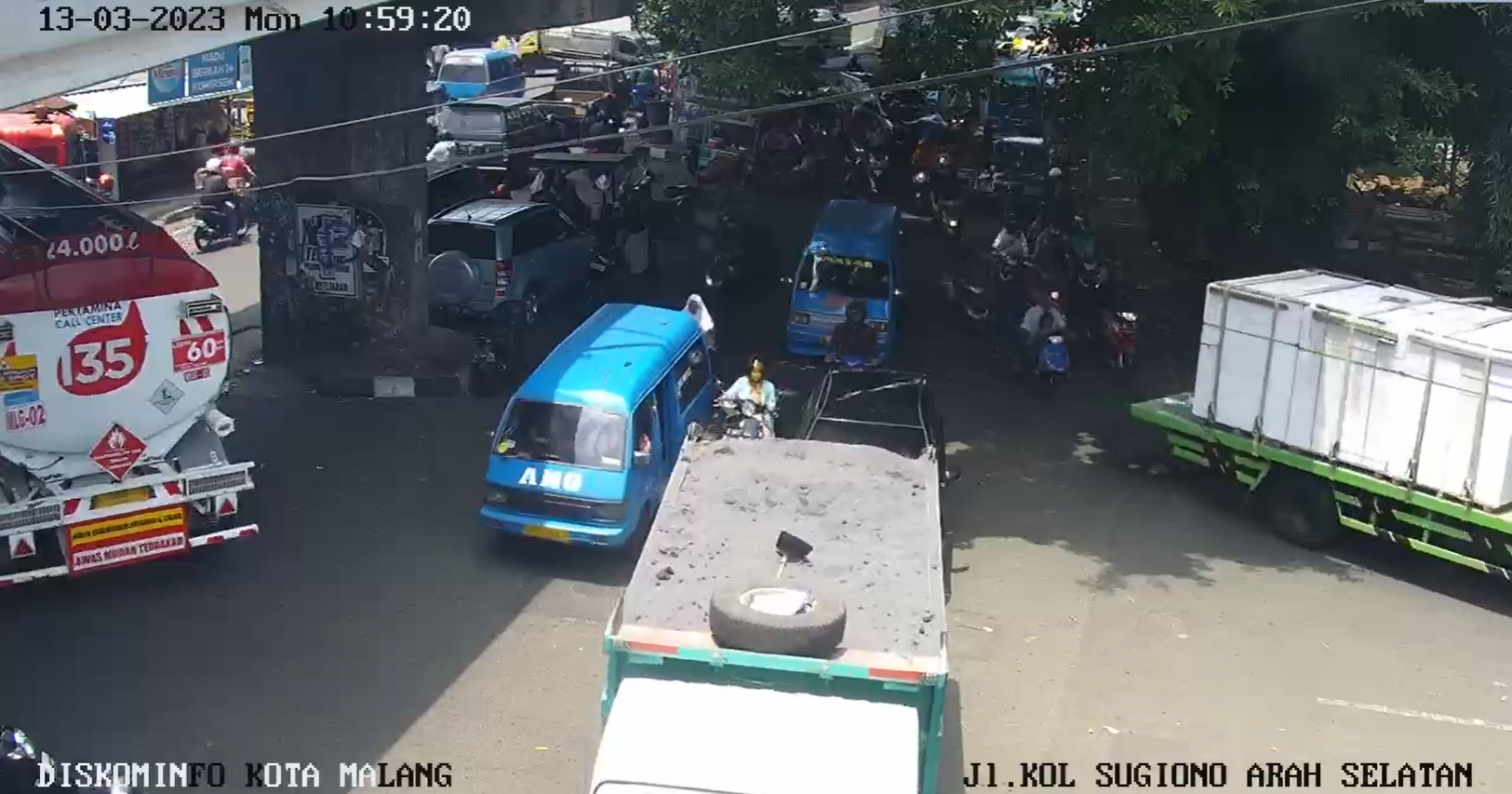 Cctv Jl Kol Sugiono Arah Selatan