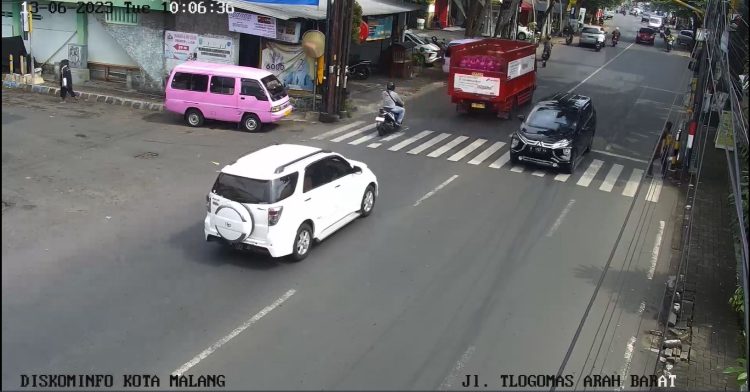 Cctv Jl. Tlogomas Arah Barat ( Terminal Landungsari )